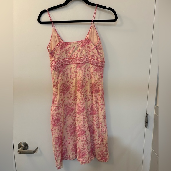 Pink Floral Paisley Sun Dress - Picture 2 of 5